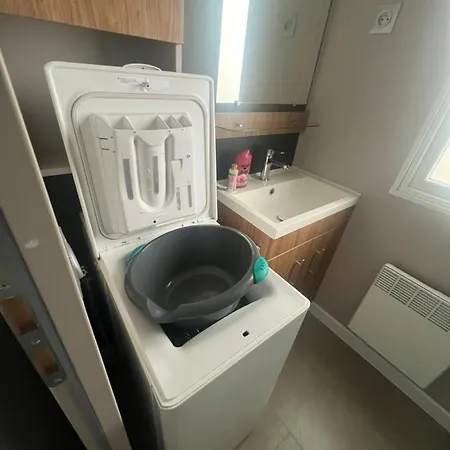 캠프장 Mobil Home C06 Ou C044 Camping Siblu La Plage Mimizan 미미장플라주